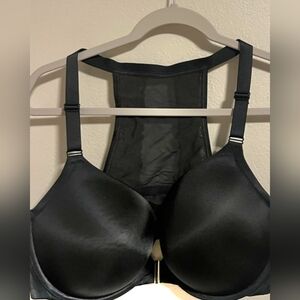 CACIQUE Padded Racerback BRA boost plunge LIKE NEW front closure SIZE 44DD